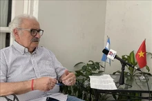 El secretario general del Partido Comunista de la Argentina,Víctor Gorodeki Kot. (Foto: VNA) 