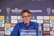 El entrenador de la selección nacional de fútbol masculino de Vietnam, Philippe Troussier. (Foto: VNA)