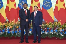 [Foto] Primer ministro vietnamita y su par etíope sostienen conversaciones 