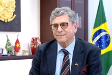 El embajador de Brasil en Hanói, Marco Farani. (Foto: VNA)