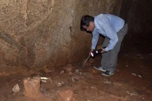 Algunas reliquias descubiertas. (Foto: VNA)