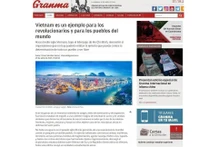 Medios cubanos exaltan 50 años de la reunificación vietnamita. (Foto: VNA)