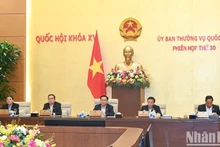 [Foto] Comité Permanente de la Asamblea Nacional inicia su 30 reunión