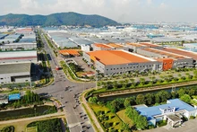 Parque industrial de Van Trung, en el distrito de Viet Yen, de la provincia de Bac Giang. 