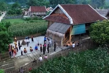 Un modelo del turismo comunitario en el distrito de Con Cuong, de la provincia de Nghe An. (Fotografía: VNA)