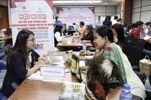 La conferencia de conexión comercial Vietnam-Indonesia. (Fotografía: VNA)