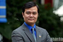 Bui Quang Huy reelegido primer secretario de la Unión de Jóvenes Comunistas Ho Chi Minh. (Fotografía: Nhan Dan)
