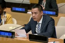 El embajador Dang Hoang Giang, representante permanente de Vietnam ante la ONU. (Fotografía: VNA)