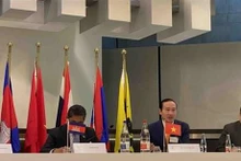 El embajador vietnamita en Bélgica, Nguyen Van Thao, en el foro. (Fotografía: VNA)