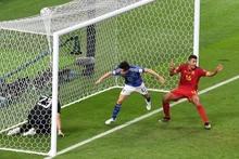 Partido entre Japón y España. (Fotografía: Reuters)