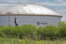 Tanques de petróleo de la petrolera estatal venezolana PDVSA, en una instalación petrolera, en Lagunillas, 14 de octubre de 2022. (Foto: Reuters)