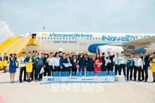 En el aeropuerto. (Foto: VNA)