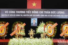 [Foto] Realizan servicio memorial al expresidente Tran Duc Luong en Ciudad Ho Chi Minh