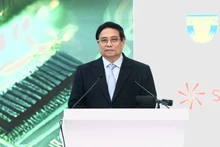 El primer ministro de Vietnam, Pham Minh Chinh, en el evento. (Foto: Tuan Hung)