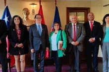 En el encuentro. (Foto: VNA)