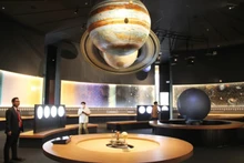 Modelo del centro de ciencia y tecnología espacial en Binh Dinh (Foto: sggp.org.vn)