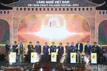 [Foto] Inauguran Festival de preservación y desarrollo de aldeas de oficios tradicionales de Vietnam