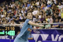 La badmintonista Nguyen Thuy Linh (Foto: VNA)