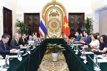 Escena de la reunión (Fotografía: La Cancillería de Vietnam)