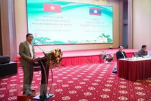 El embajador vietnamita en Laos, Nguyen Ba Hung (Fotografía: VNA)