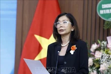 Pauline Tamesis, coordinadora residente de la ONU en Vietnam (Fotografía: VNA)