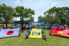 Celebran torneo de fútbol para comunidad vietnamita en región japonesa de Kyushu. (Foto: VNA)