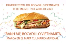 Realizan primer festival del bocadillo vietnamita