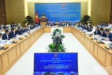 [Foto] Premier vietnamita preside conferencia sobre planificación del Delta del río Rojo