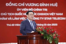 El presidente de la Asamblea Nacional de Vietnam, Vuong Dinh Hue (Foto: VNA)