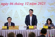 El viceministro de Planificación e Inversión Tran Quoc Phuong en el evento (Foto: qdnd.vn)