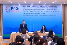 El vicecanciller Nguyen Minh Vu habla en el evento (Foto: baodautu.vn)