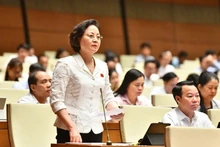 La ministra del Interior de Vietnam, Pham Thi Thanh Tra. (Fotografía: Nhan Dan)