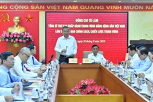 El secretario general del Partido Comunista de Vietnam (PCV), To Lam habla en el evento (Foto: Nhan Dan)