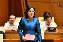 La gobernadora del Banco Estatal de Vietnam, Nguyen Thi Hong.