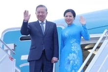 El secretario general del Comité Central del Partido Comunista de Vietnam, To Lam, concluye su visita de Estado a Bielorrusia. (Foto: VNA)