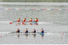 Remo gana la primera medalla para Vietnam en ASIAD 19. (Fotografía: VNA)