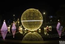 Aeropuerto Internacional de Da Nang se llena del ambiente de Navidad y Año Nuevo 