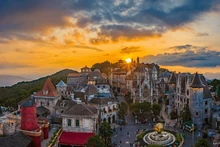 El complejo turístico Sun World Ba Na Hills, en la central ciudad de Da Nang. (Foto: SG/vnexpress.net)