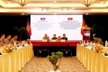 Escenario de la reunión (Fotografía: VNA)