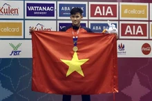 El nadador Phan Thanh Bao (Fotografía: VNA)