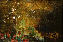 Una obra en la exposición.