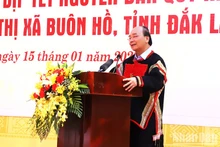 El presidente de Vietnam, Nguyen Xuan Phuc, en el evento (Fotografía: Nhan Dan)