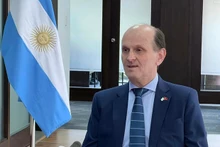 El embajador de Argentina en Vietnam, Luis Pablo María Beltramino (Fotografía: VNA)