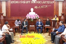 En el evento (Foto: baobinhphuoc.com.vn)