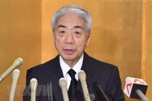 El presidente de la Cámara de Consejeros de Japón, Otsuji Hidehisa. (Fotografía: AFP/VNA)