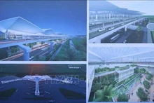 Diagrama de la primera fase del proyecto de construcción del Aeropuerto Internacional de Long Thanh. (Fotografía: VNA)