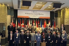 Los miembross del Consejo Ejecutivo de ReCAAP ISC (Foto: VNA)