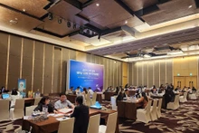 En la sesión de comercio directo entre Vietnam y Corea del Sur (Foto: KOTRA Hanói)
