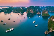 La bahía de Ha Long, en la provincia norteña de Quang Ninh. (Foto: tienphong.vn)