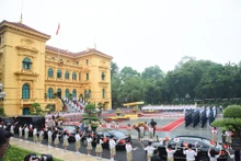 [Foto] Primer ministro de Vietnam preside ceremonia de bienvenida a su homólogo japonés